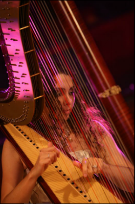 Shasta Harpist Tatyana